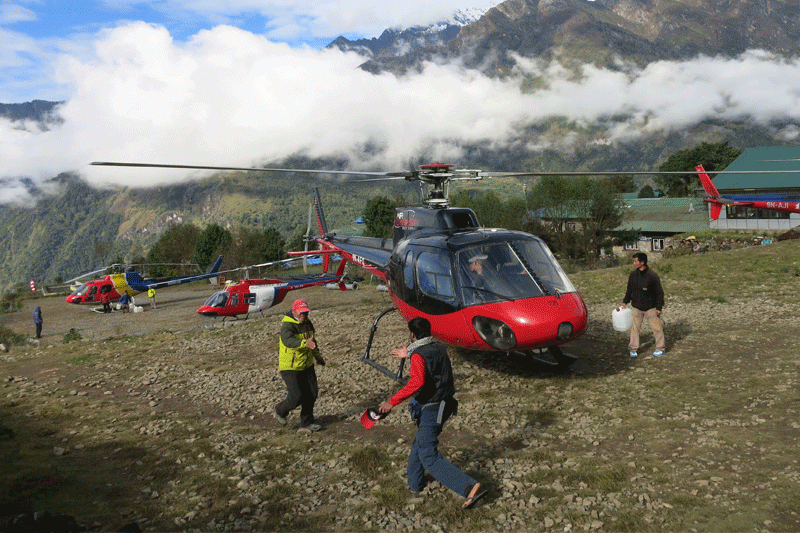 Everest Base Camp Helicopter Tour Cost 2023 - Step on Himalaya