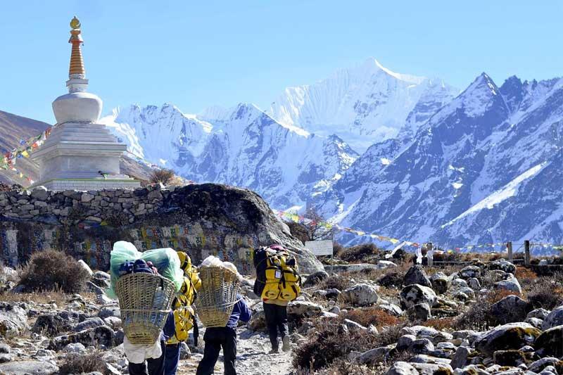 Trekking to Langtang Valley